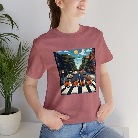 Abbey Road Cats Crossing T-Shirt